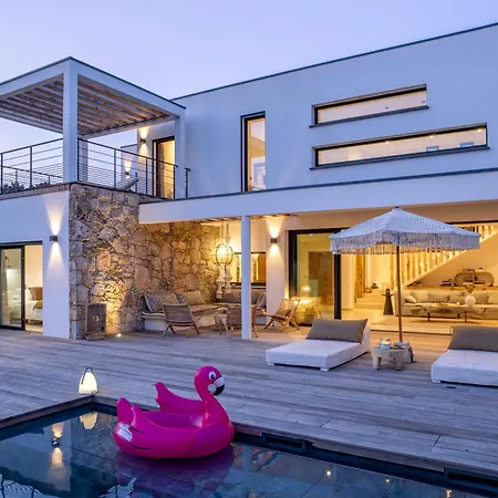 Villa Bambou 12 Pers Piscine Chauffée 10 Minutes à Pieds Sainte-Lucie-de-Porto-Vecchio