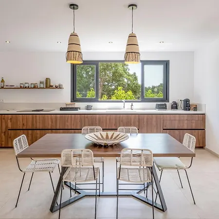 Bambou 12 Pers Piscine Chauffee 10 Minutes A Pieds سانت لوسي دي بورتو فيشيو