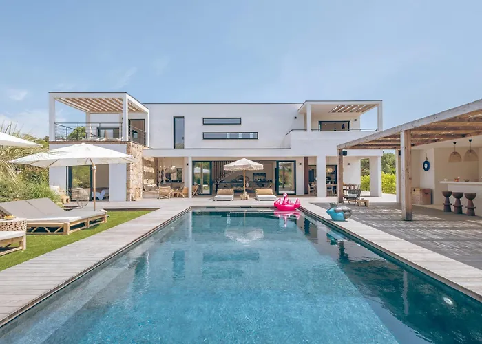 Villa Bambou 12 Pers Piscine Chauffee 10 Minutes A Pieds *