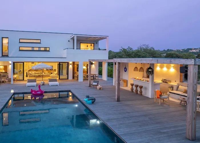 Villa Bambou 12 Pers Piscine Chauffee 10 Minutes A Pieds